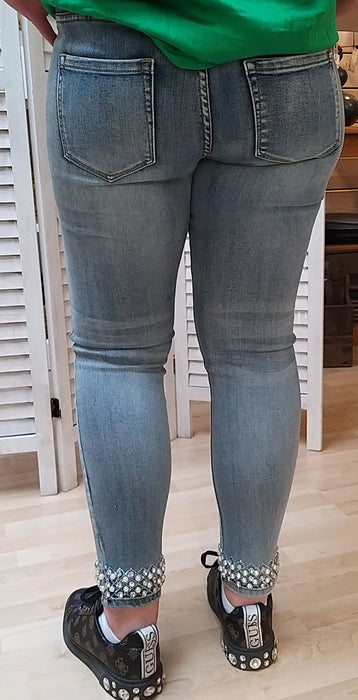 Farkut Kylie denim-Housut/Farkut-MAPP jeans-Lahja ja sisustus Pussukka