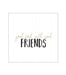 Paperiservetti "Friends"-Astiat ja kattaus-Amanda B-Lahja ja sisustus Pussukka